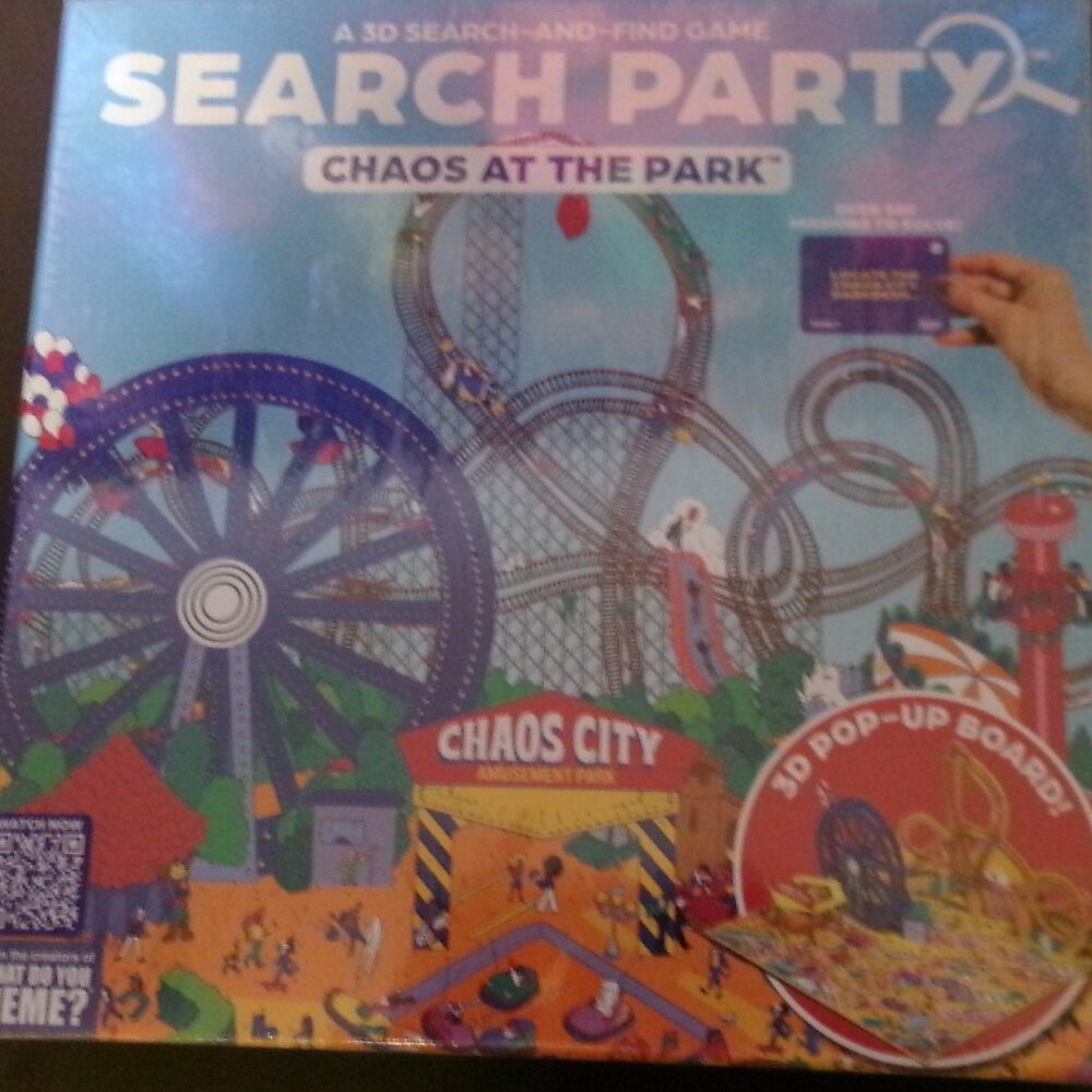 NWT 2 Games - Search and Find: Chaos at the Park 3D and How to Rob a Bank Game - Picture 5 of 9